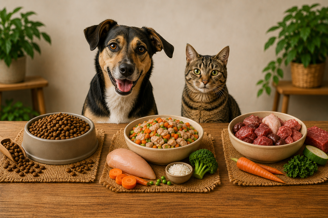 Conhecendo os tipos de alimentações para cães e gatos: vantagens e desvantagens de cada uma